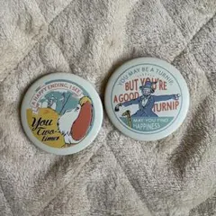 どんぐり共和国 ジブリ ハウルの動く城 缶バッジ 2個セット