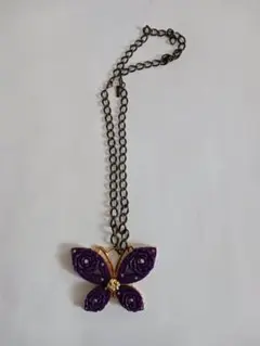 値下げ！anna sui 蝶のネックレス