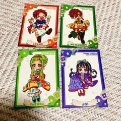 地縛少年花子くん 花子くんミュージアム 特典 イラストカード 桜 葵 茜 夏彦