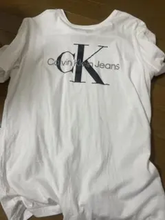 Calvin Klein Jeans ホワイト 半袖Tシャツ