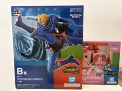 ワンピース一番くじ☆ラストワン賞☆ゾロ、サンジ、チョッパー、軍子宮