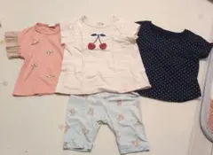 ベビー服 トップス パンツ 4点セット 80サイズ