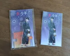 美 少年 浮所飛貴 アクリルスタンド ステッカー ２点 セット まとめ売り