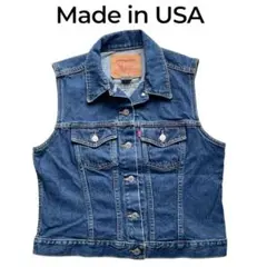 Levi's デニムベスト Lサイズ アメリカ製
