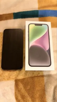 Apple iPhone 14 256GB ブラック箱付き
