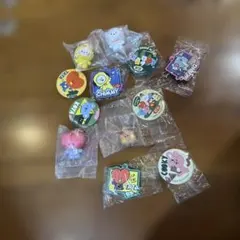 BT21 キャラクターグッズ 缶バッジ ラバーマスコット セット