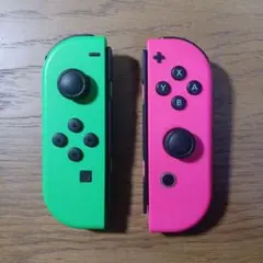 ジョイコン/Joy-Con ネオングリーン/ネオンピンク 左右