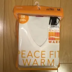 TOPVALU PEACE FIT WARM 9分袖Vネック M 白のサムネイル