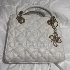 RANDA 2WAYキルティングバッグ ホワイト