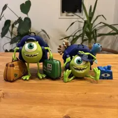 【セット】 モンスターズ・インク　マイク・ワゾウスキ　フィギュア ピクサー