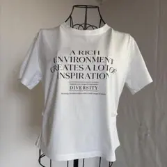 Dignite collier Tシャツ　白　半袖のサムネイル