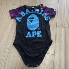 A BATHING APE 迷彩ロンパース - メルカリ