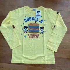 新品未使用　ミキハウス　ダブルB ロンT 130