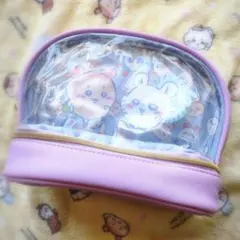 ちいかわ モモンガ 古本屋 カニちゃん メイクポーチ しまむら