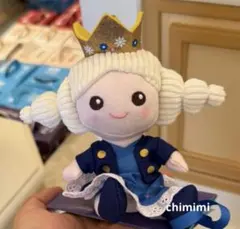 香港ディズニー　アナ雪女王　アナ肩乗せぬいぐるみ