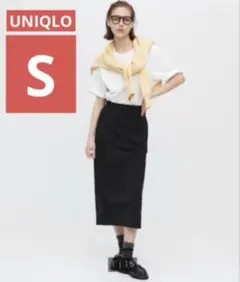 UNIQLO ユニクロ　ストレッチダブルフェイスナロースカート