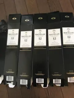 マッカラン12年　シェリーオークカスク　空箱5個