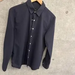 AKM GINZA six 購入ネイビー 長袖シャツサイズM定価¥44000のサムネイル