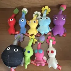 ピクミン4 マスコット9種類キーホルダーセット コンプリート