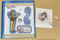 鬼滅の刃　バレンタイン&ホワイトデー アクスタ　ストローチャーム　伊黒小芭内