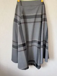 CYAN TOKYOチェック柄フレアスカート サイズF