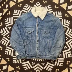【USA製】70sLevi's リーバイス デニムボアジャケット ボタン裏52