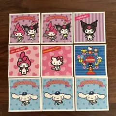 サンリオキャラクターズ シールコレクション　9枚セット　マイメロ　シナモン