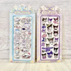 【超お得！】アクリルシール 立体シール 2枚セット まとめ売り キャラクター