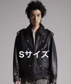 ［GRANCY] Napoleon Leather Blouson /S