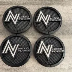 NITRO POWER センターキャップ 4個セット - メルカリ
