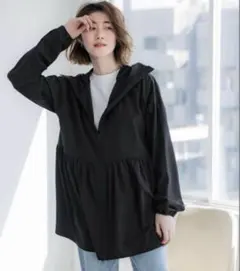 coca♡UVカットギャザーパーカー