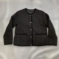 【美品】GALLORIA キルティングジャケット/M　軽量・パイピング仕様