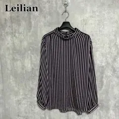 Leilian 日本製 長袖ブラウス 17＋のサムネイル