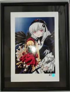 PEACH-PIT FANBOX 直筆サイン色紙 ローゼンメイデン 水銀燈 ローゼンメイデンPEACH-PIT FANBOX サイン色紙水銀燈|mercari