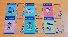 侍ジャパン サンリオコラボ 一番くじ Ｇ賞 クリアカードセット