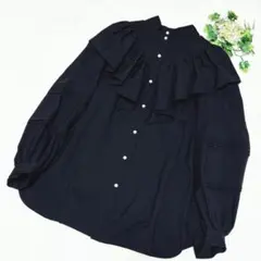 ハウピア 秋色あじさいブラウス - メルカリ