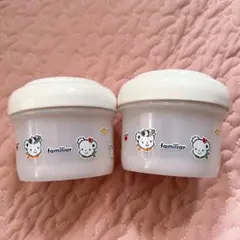 【新品未使用】familiar キャラクター保存容器 2個セットのサムネイル