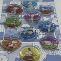 スヌーピー おはじきシール 10個セット