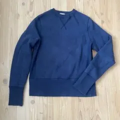 【DRESSTERIOR】ネイビー スウェット デキシー吊裏毛プルオーバー　2のサムネイル