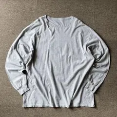 90s old uniqlo grey layered l/s レイヤード - メルカリ