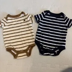 baby GAP ベビー ロンパース 2枚セット 0-3ヶ月 60のサムネイル