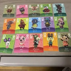 あつまれどうぶつの森amiiboカード15枚セット⑧