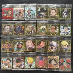 ONE PIECE ワンピース ウエハース シール まとめ売り２４枚セット