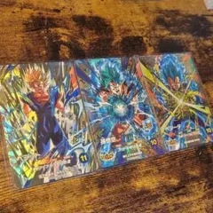 SDVA-002 ベジット GDR、孫悟空 GDR、ベジータ GDR 3枚セット