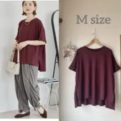 AMERICAN HOLIC★接触冷感バックタックプルオーバー ★M★美品