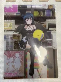 ラブライブサンシャイン　津島善子　クリア下敷き　ゲーマーズ看板娘　part.2