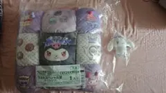 マイメロクロミ一とシナモロールー番くじサンリオキャラクターズ当りくじセット。