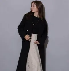 美品】Rirandture Pコート モカ - メルカリ