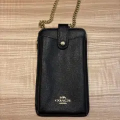 coachスマホショルダーバッグ