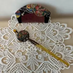 古美術 櫛（くし） 唐草蓮花文様 彫刻細工 古美術 櫛（くし） 唐草蓮花文様 彫刻細工 - メルカリ